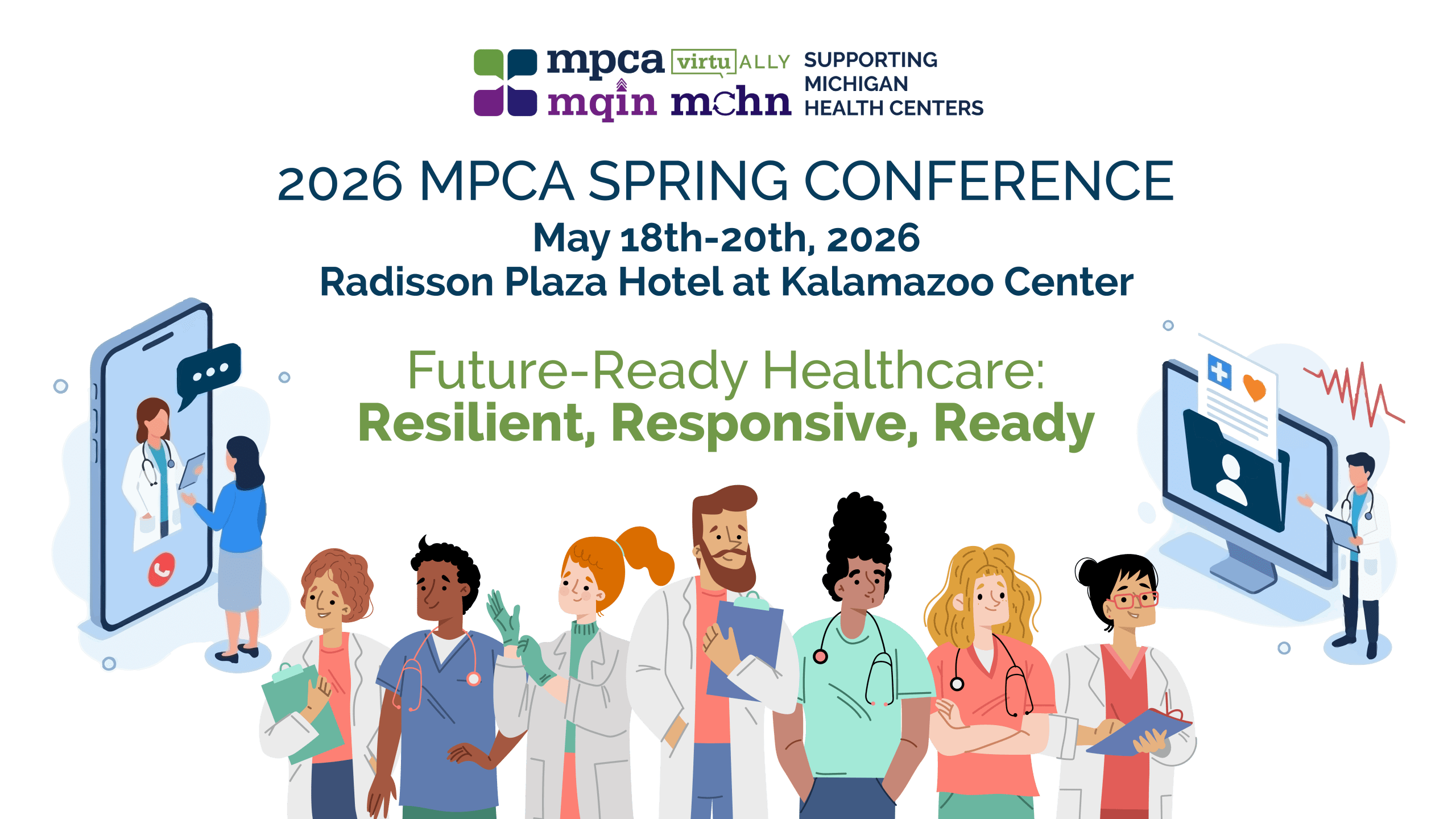 Conference Banner Front Elements